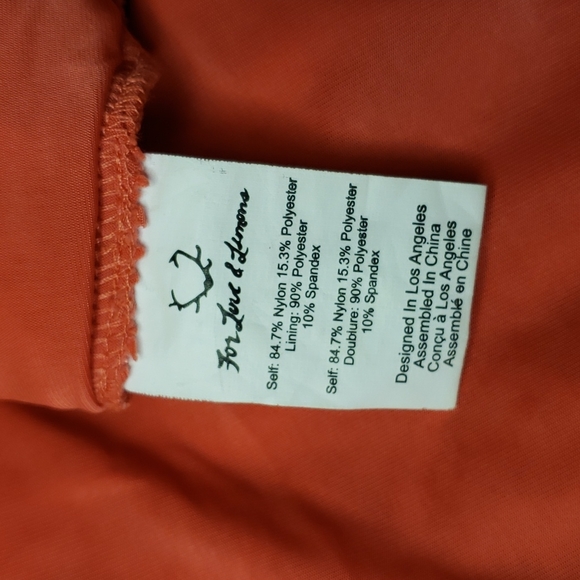 For love and Lemons Lyla lace coral cocktail dress - Picture 11 of 12